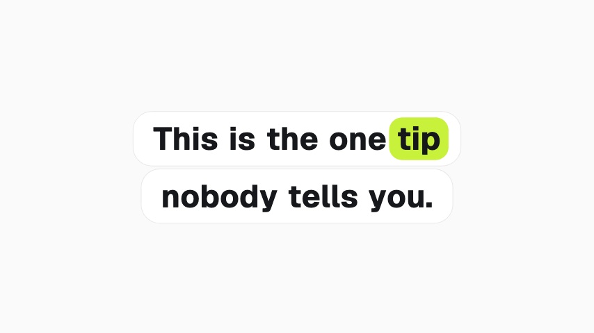 Caption Highlight animation preview