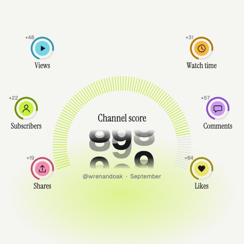 Channel Score animation preview