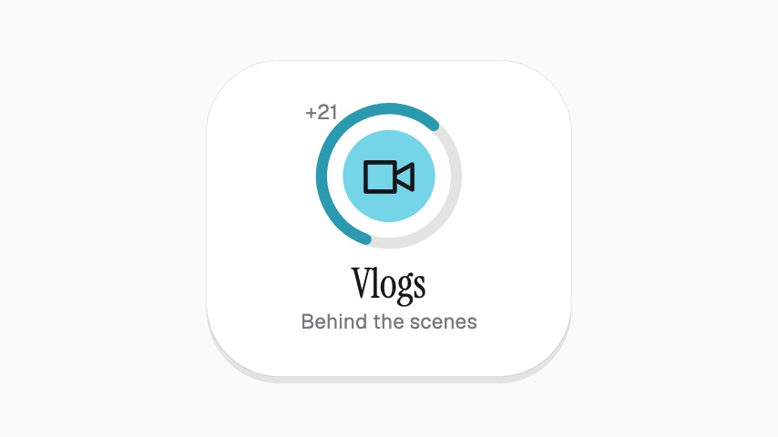 Content Cycler animation preview