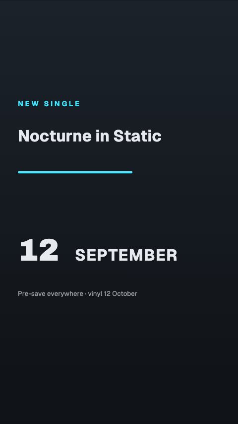 Release Date animation preview