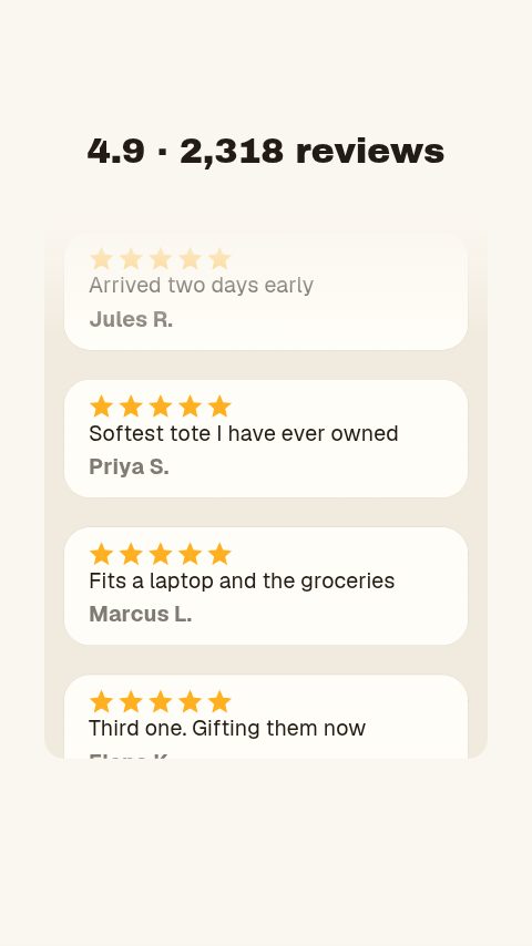 Review Feed animation preview