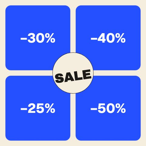 Sale Grid Flip animation preview