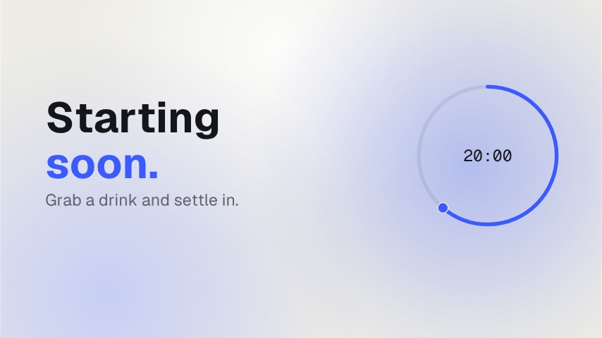 Scene Starting Soon animation preview
