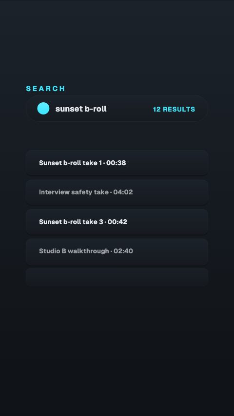 Search Results animation preview