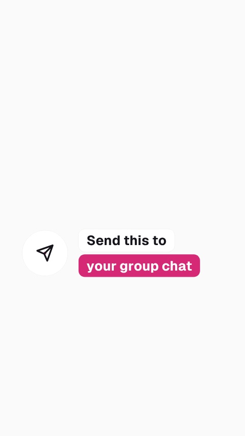 Instagram Send to Group Chat Animation animation preview