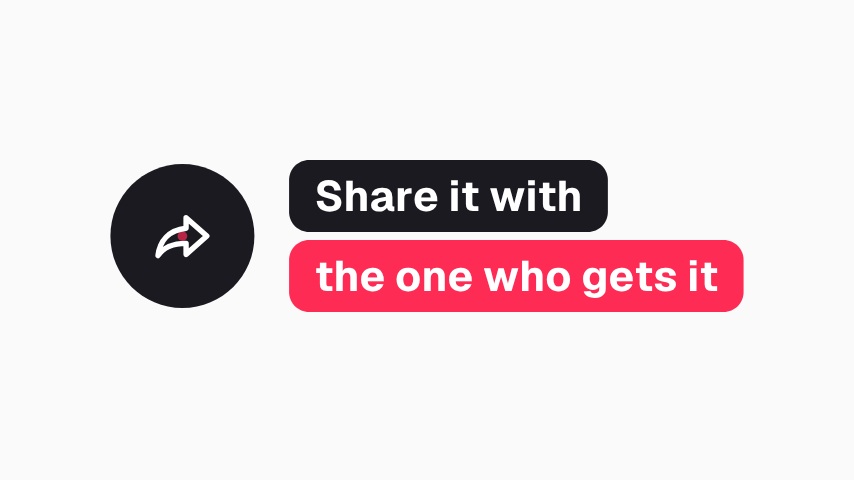 TikTok Share Caption Animation animation preview