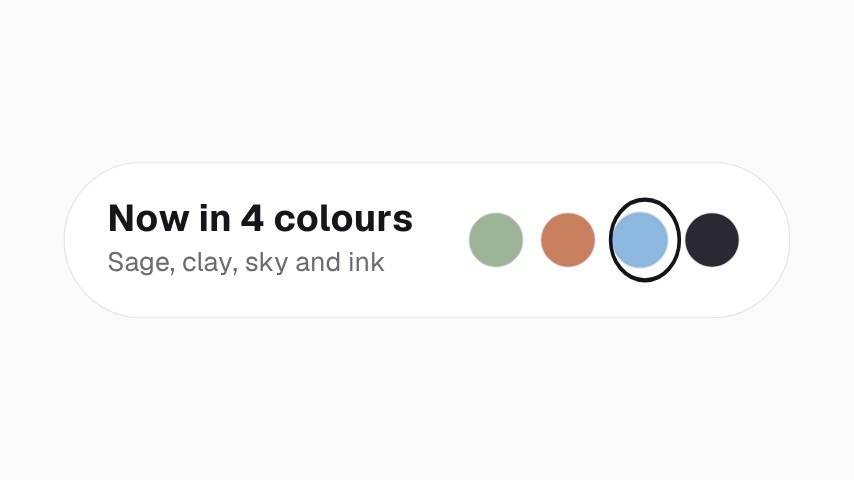 Colourway Swatch Picker animation preview