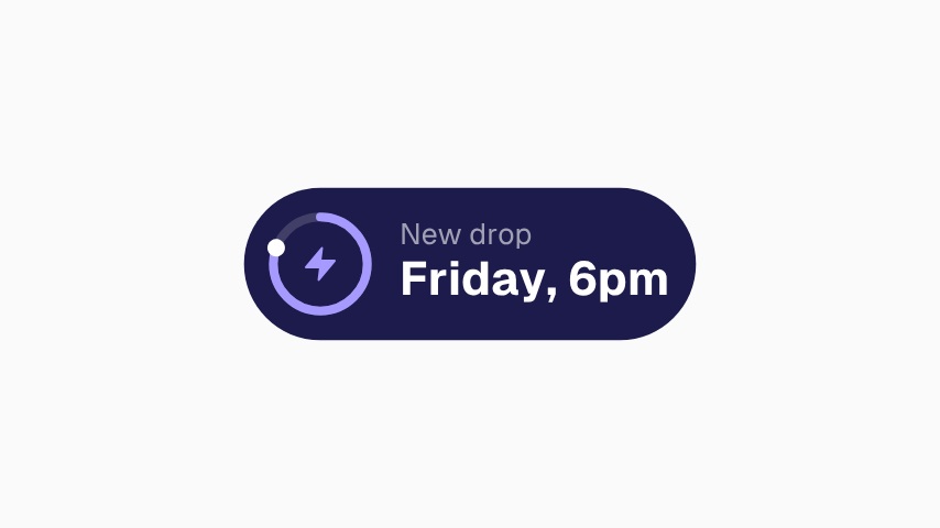 Product Drop Countdown animation preview