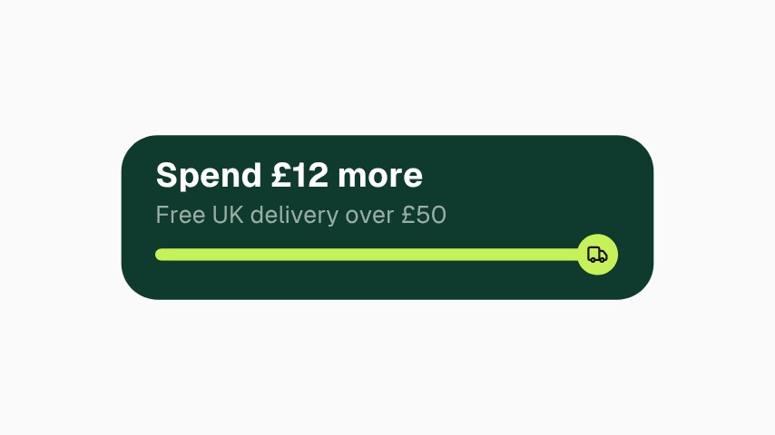Free Delivery Progress Bar animation preview