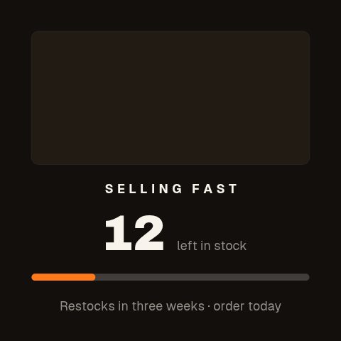 Stock Burndown animation preview