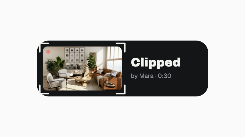 Clip Alert animation preview