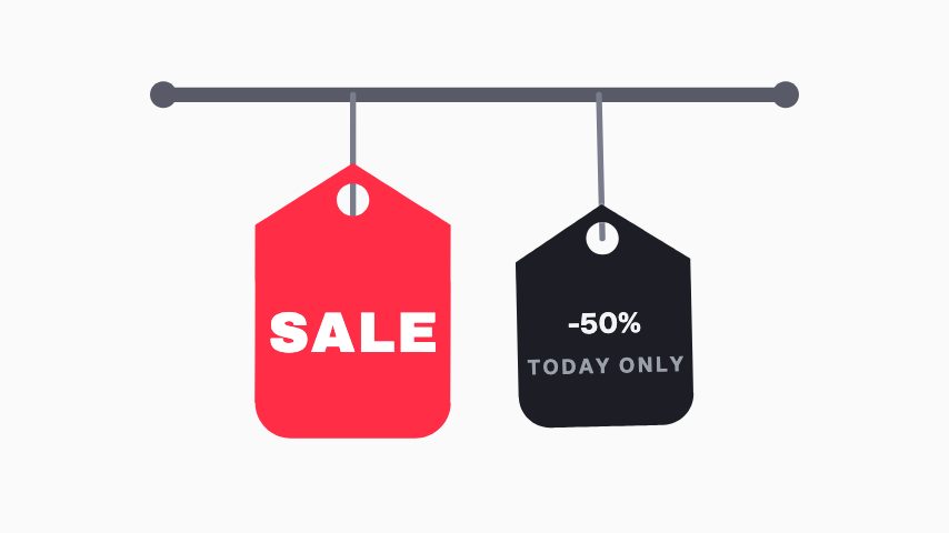 Tag Swing Sale animation preview