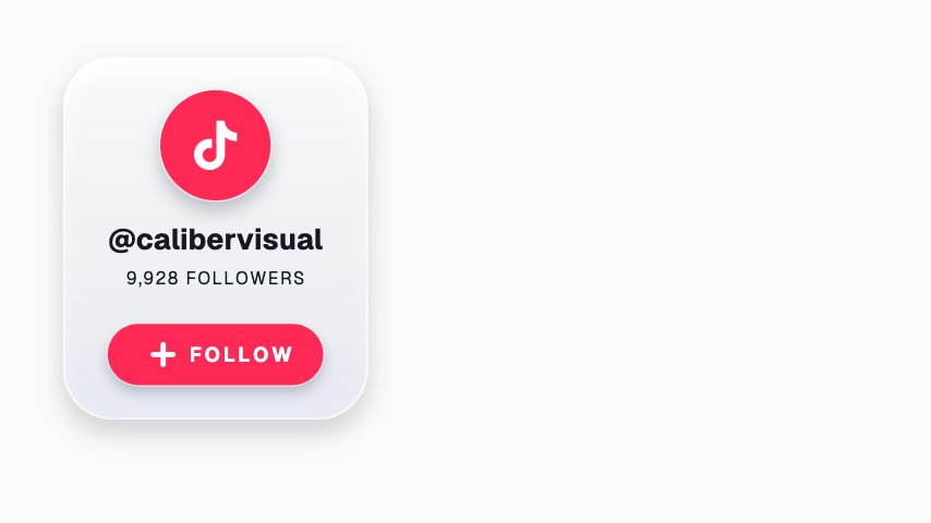 TikTok Follow (Corner Badge) animation preview