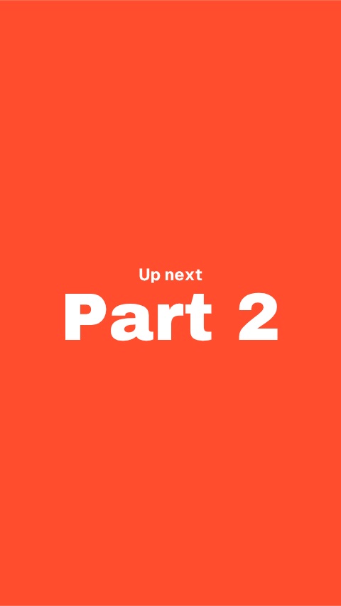 Vertical Word Stinger Transition animation preview