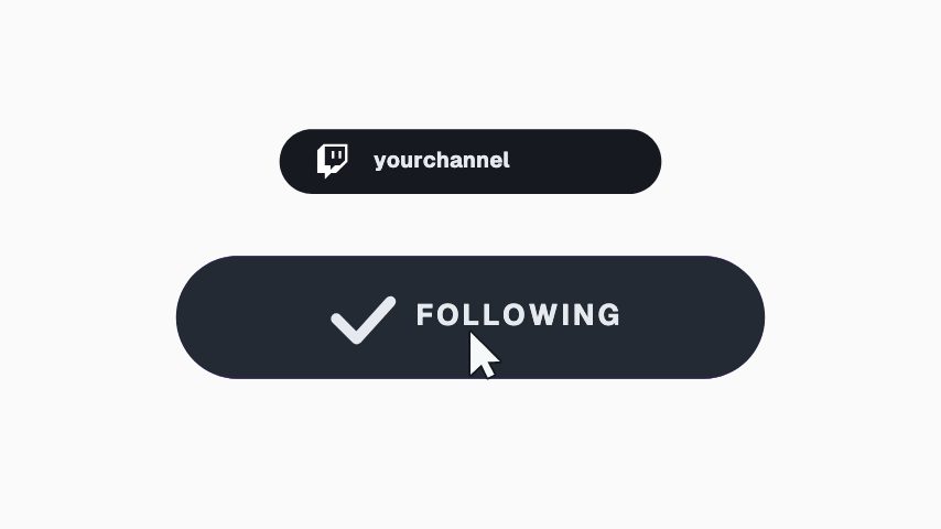 Twitch Hold To Follow animation preview