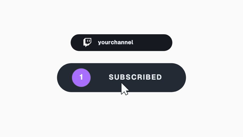 Twitch Sub Tier animation preview