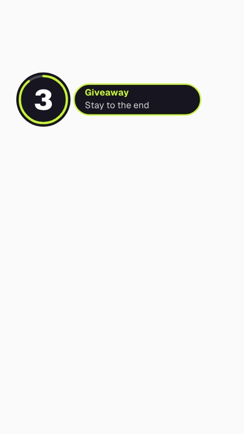 Vertical Live Countdown Timer animation preview
