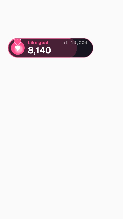 Vertical Live Like Goal animation preview