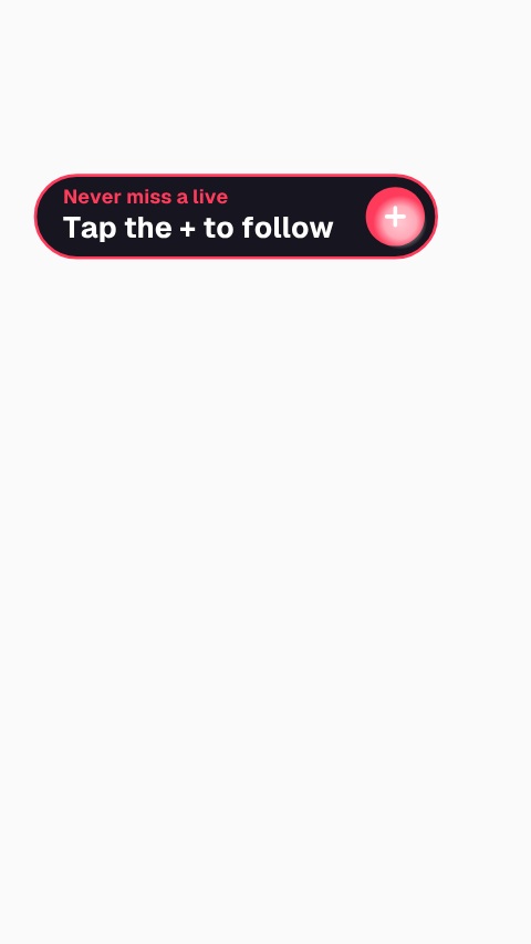 Tap the Plus to Follow Prompt animation preview