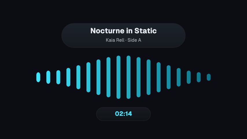 Waveform Bars animation preview