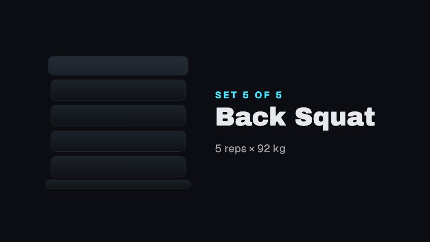 Workout Set animation preview