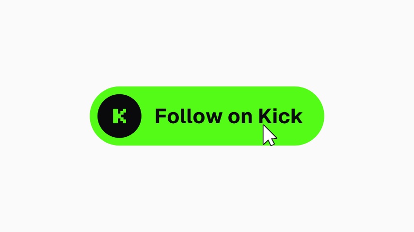 Kick Follow Button Animation animation preview