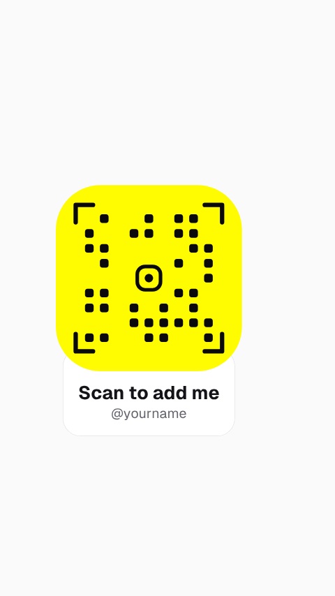 Snapchat Scan Me Frame animation preview