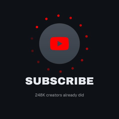Avatar Orbit Subscribe animation preview