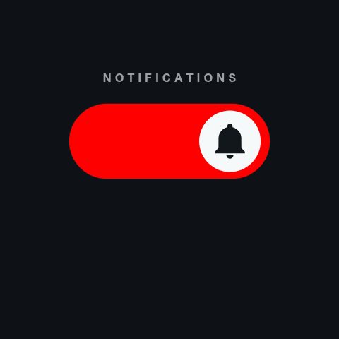Bell Toggle Switch animation preview
