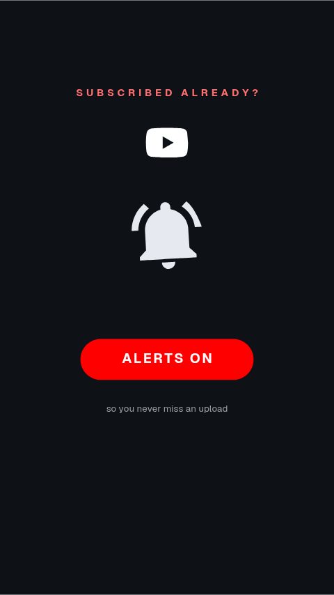 YouTube Bell Vertical animation preview