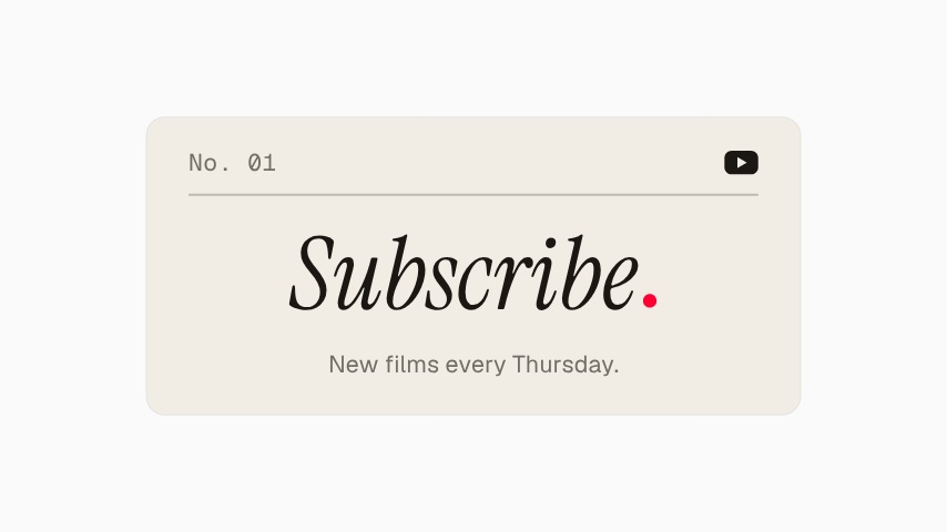 Editorial Subscribe animation preview