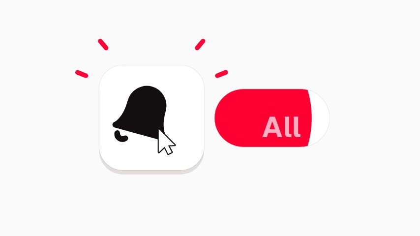 Outline Bell animation preview