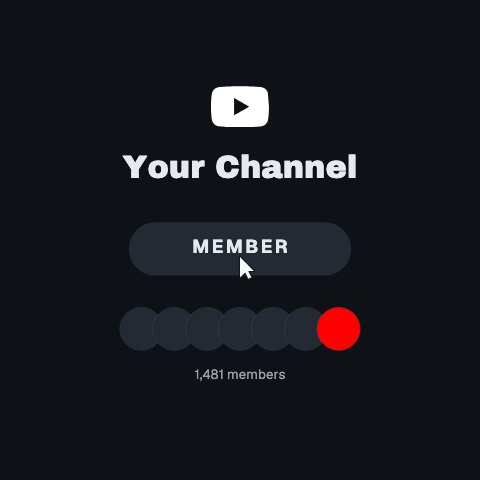 YouTube Join Square animation preview