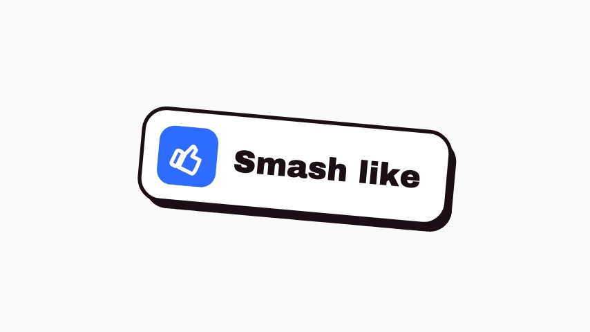 Like Sticker animation preview