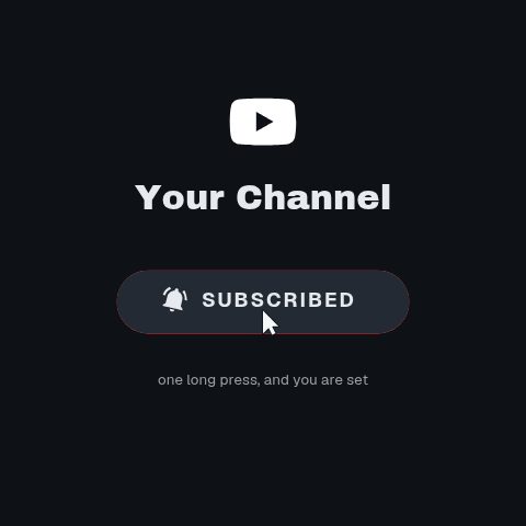 YouTube Hold To Subscribe animation preview