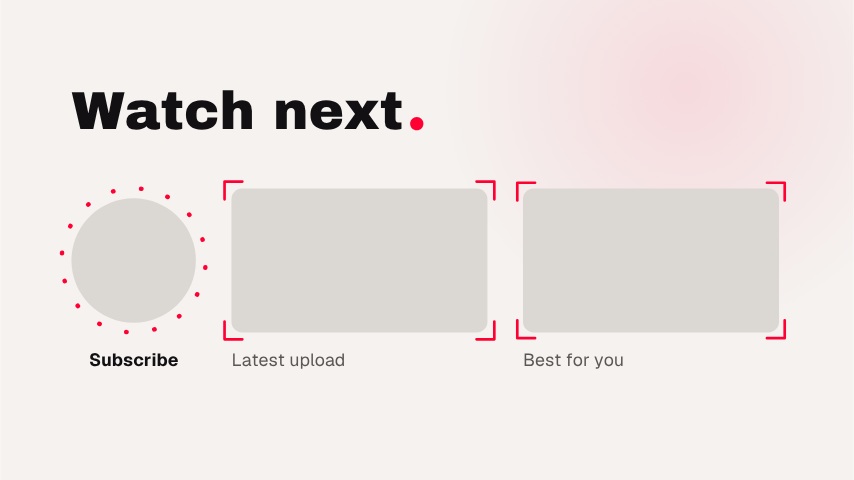 YouTube End Screen Template animation preview